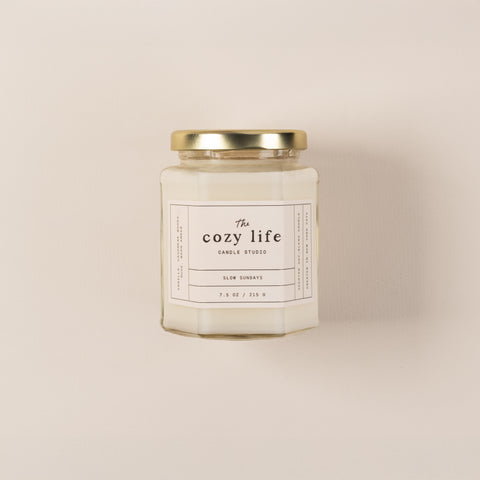 Slow Sundays Candle