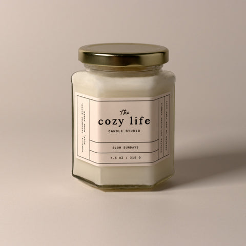 Slow Sundays Candle